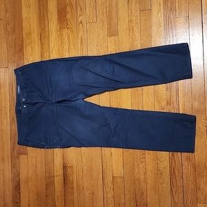 Navy blue Bonobos chinos in size 33x30, tailored fit